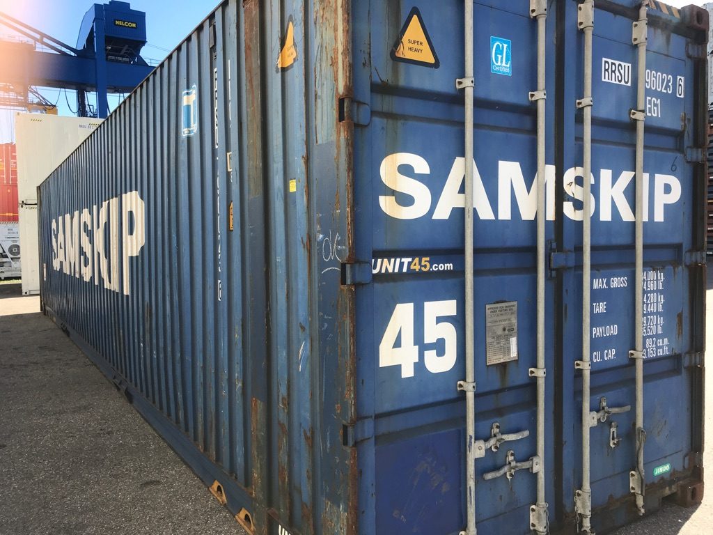 45ft High Cube Pallet Wide container Containersales